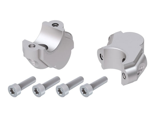 Stuurverhogers offset 30mm/21mm zilver