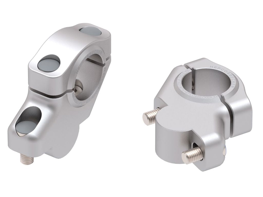 Stuurverhogers offset 30mm/21mm zilver