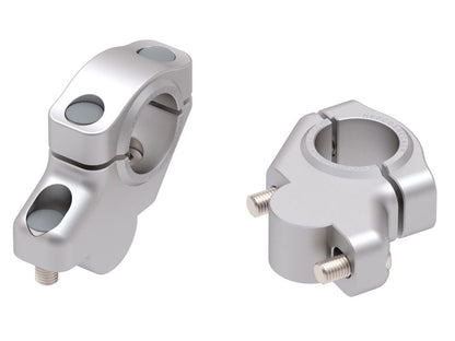 Stuurverhogers offset 30mm/21mm zilver