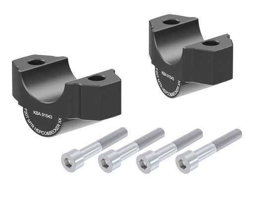 Stuurverhogers 20mm zwart