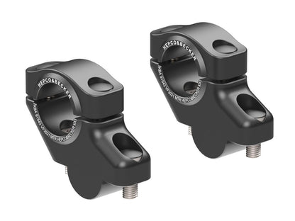 Stuurverhogers offset 30mm/21mm zwart
