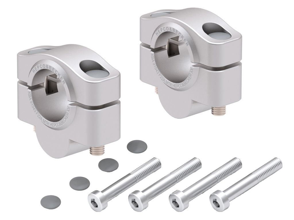 Stuurverhogers 20mm zilver