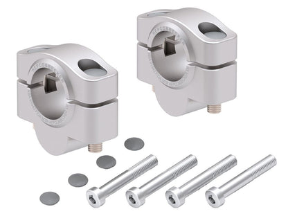 Stuurverhogers 20mm zilver