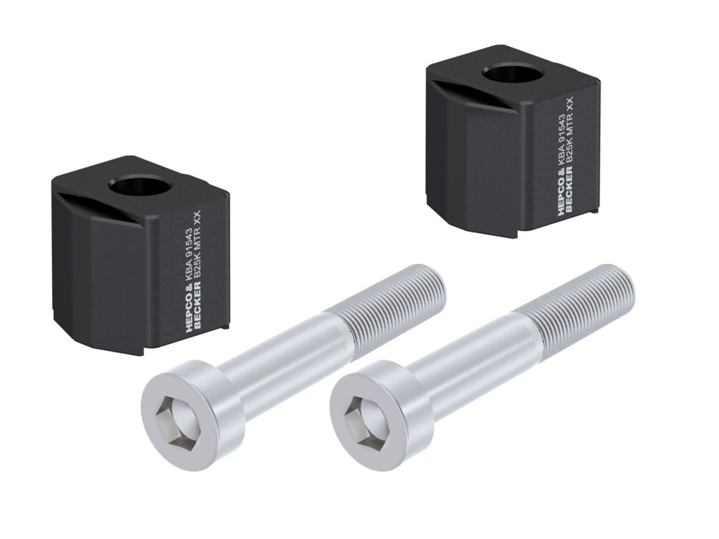 Stuurverhogers 25mm zwart