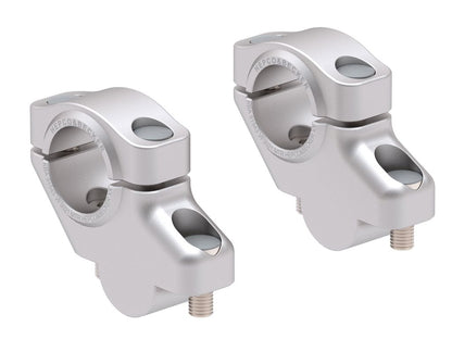 Stuurverhogers offset 30mm/21mm zilver