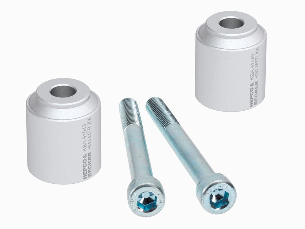 Stuurverhogers 30mm zilver