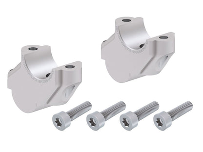 Stuurverhogers offset 30mm/21mm zilver