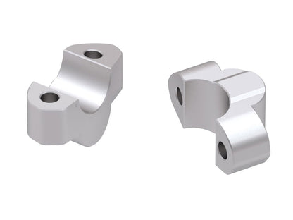 Hepco & Becker Stuurverhogerset - Suzuki GSX-S1000GT 2022-2026 - 20 mm - Zwart / Zilver
