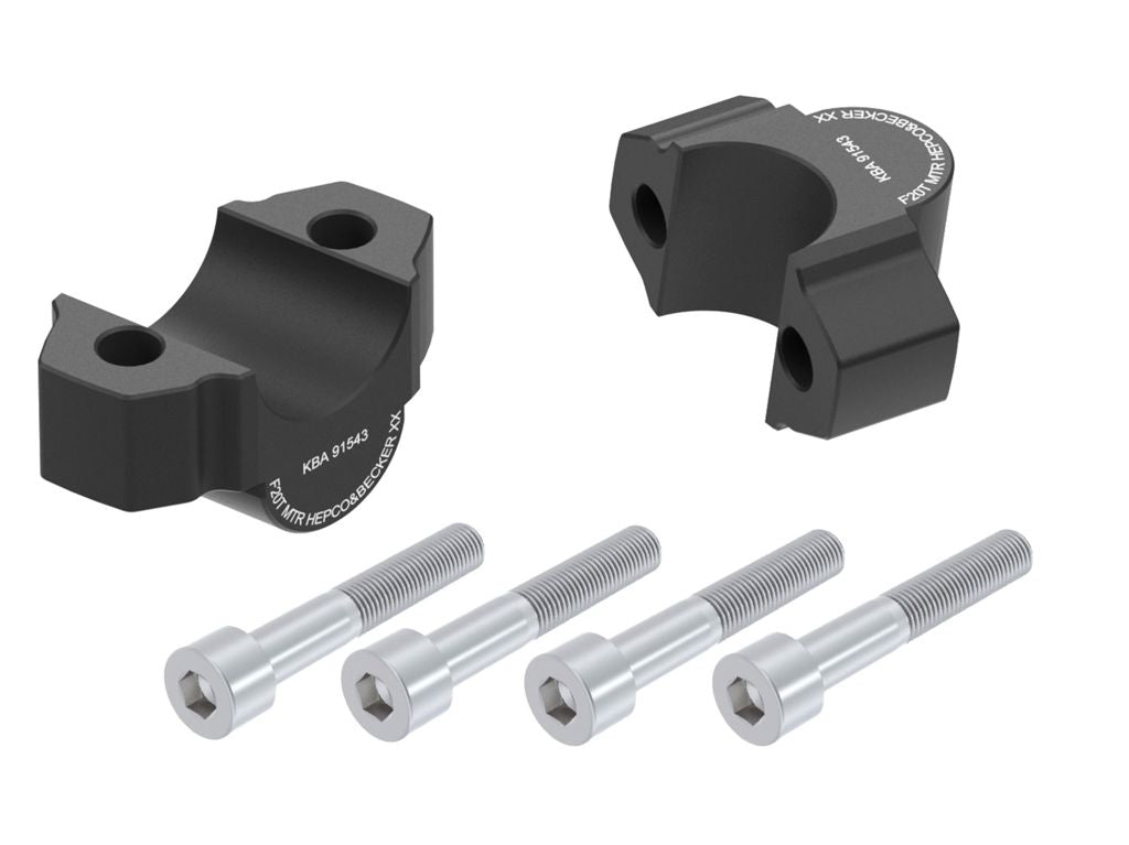 Stuurverhogers 20mm zwart