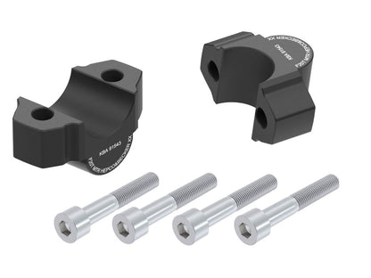 Stuurverhogers 20mm zwart