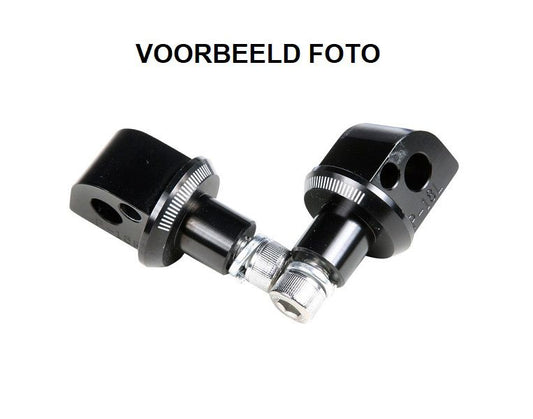 Voetsteunadapters achterzijde van Puig voor Honda CB600F