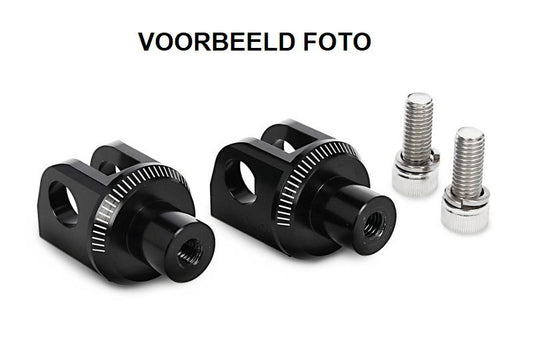 Voetsteunadapters Voorzijde Van Puig Voor Mv Agusta Turismo Veloce